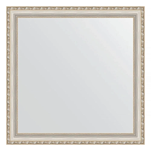 Зеркало в багетной раме Evoform Definite BY 3238 75 x 75 см, версаль серебро Зеркало в багетной раме Evoform Definite BY 3238 75 x 75 см, версаль серебро