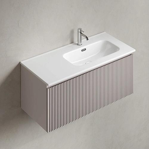 Тумба под раковину SANCOS Snob SNR1.0100RSM R 1.0 995х445х406 Doha Soft подвесная Тумба под раковину SANCOS Snob SNR1.0100RSM R 1.0 995х445х406 Doha Soft подвесная