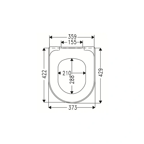 Крышка-сиденье Villeroy & Boch Avento с крышкой SoftClosing QuickRelease 9M77C101 Крышка-сиденье Villeroy & Boch Avento с крышкой SoftClosing QuickRelease 9M77C101