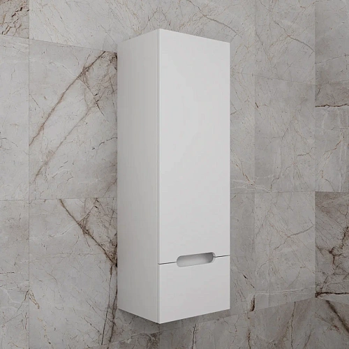 Шкаф-пенал Style Line Матис 36 см ЛС-00002448 подвесной, белый матовый Шкаф-пенал Style Line Матис 36 см ЛС-00002448 подвесной, белый матовый