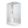 Картинка анонса товара «душевая кабина parly ef1231l 1200x800 профиль белый, стекло матовое»