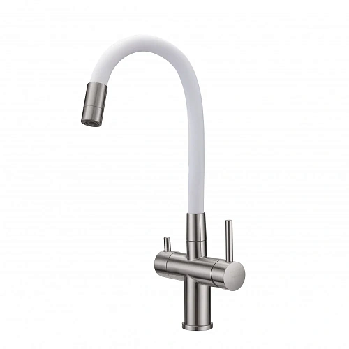 Смеситель для кухни Milacio Ultra 560 (MCU.560.SSW) под фильтр, нержавеющая сталь Смеситель для кухни Milacio Ultra 560 (MCU.560.SSW) под фильтр, нержавеющая сталь