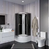 Душевая кабина Niagara Classic NG-2508-14BK (900х900х2000) высокий поддон (40см) стекло тонированное 25081434BK Душевая кабина Niagara Classic NG-2508-14BK (900х900х2000) высокий поддон (40см) стекло тонированное 25081434BK
