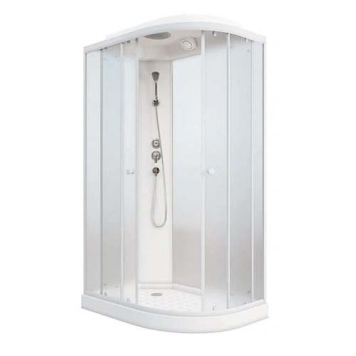 Душевая кабина Parly EF1231L 1200x800 профиль белый, стекло матовое Душевая кабина Parly EF1231L 1200x800 профиль белый, стекло матовое