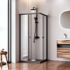 Душевой уголок AM.PM Sunny W87G-403-9090-BT 90x90 черный, стекло прозрачное Душевой уголок AM.PM Sunny W87G-403-9090-BT 90x90 черный, стекло прозрачное