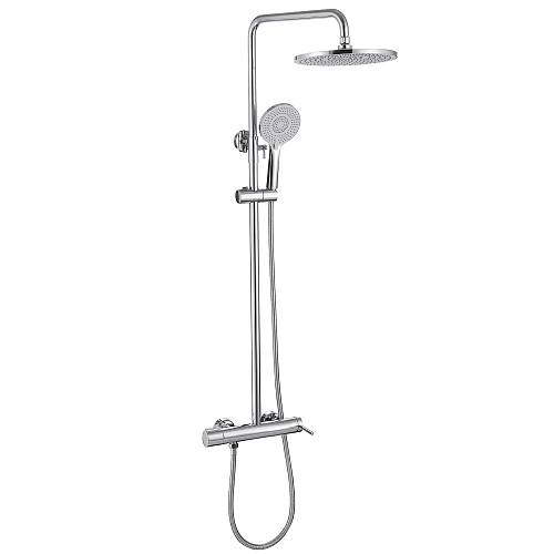 Душевая система ABBER Emotion AF8816L с изливом, хром Душевая система ABBER Emotion AF8816L с изливом, хром