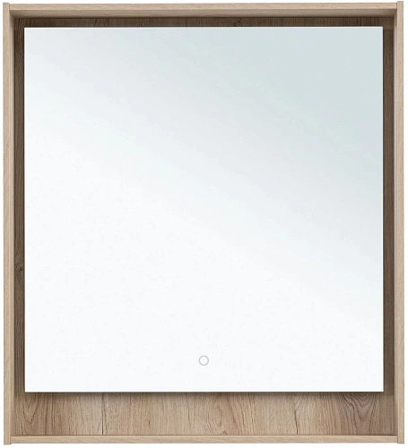 Зеркало Aquanet Милан 80 дуб светлый 00336405 Зеркало Aquanet Милан 80 дуб светлый 00336405