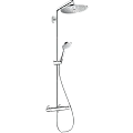 Душевая система Hansgrohe Croma Select S Showerpipe 280 1jet EcoSmart 9 л/мин., с термостатом 26794000. Душевая система Hansgrohe Croma Select S Showerpipe 280 1jet EcoSmart 9 л/мин., с термостатом 26794000.