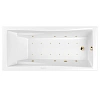 Акриловая ванна WHITECROSS Palace 170x75 "RELAX" золото гидромассажная 0104.170075.100.RELAX.GL Акриловая ванна WHITECROSS Palace 170x75 "RELAX" золото гидромассажная 0104.170075.100.RELAX.GL