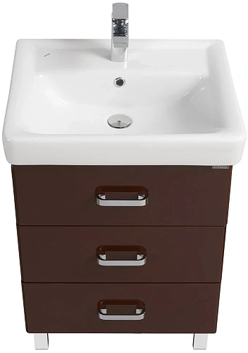Тумба под раковину Aquaton Америна 60 М темно-коричневая 1A168901AM430 Тумба под раковину Aquaton Америна 60 М темно-коричневая 1A168901AM430