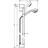 Душевой гарнитур Hansgrohe Crometta Mono/Unica Crometta 27729000 Душевой гарнитур Hansgrohe Crometta Mono/Unica Crometta 27729000