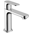 Смеситель для раковины Hansgrohe Rebris S 110 CoolStart, со сливным гарнитуром 72519000, хром Смеситель для раковины Hansgrohe Rebris S 110 CoolStart, со сливным гарнитуром 72519000, хром