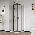 Душевой уголок Vincea City VSS-5CT8010CLGM, 1000x800, вороненая сталь, стекло прозрачное Душевой уголок Vincea City VSS-5CT8010CLGM, 1000x800, вороненая сталь, стекло прозрачное
