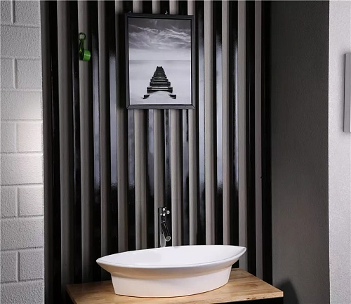 Раковина CeramaLux Серия N TR 4048 накладная TR4048 Раковина CeramaLux Серия N TR 4048 накладная TR4048