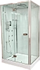 Картинка анонса товара «душевая кабина timo premium puro (90x120x220) h-511r-t-ch/c стульчик прозрачный»