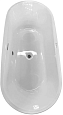 Ванна отдельностоящая ABBER AB9219 E акриловая Ванна отдельностоящая ABBER AB9219 E акриловая