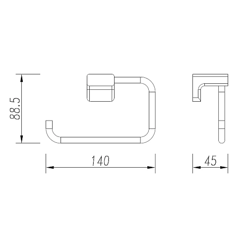 Держатель туалетной бумаги AQUAme Tivoli AQM7306BG шлифованное золото Держатель туалетной бумаги AQUAme Tivoli AQM7306BG шлифованное золото