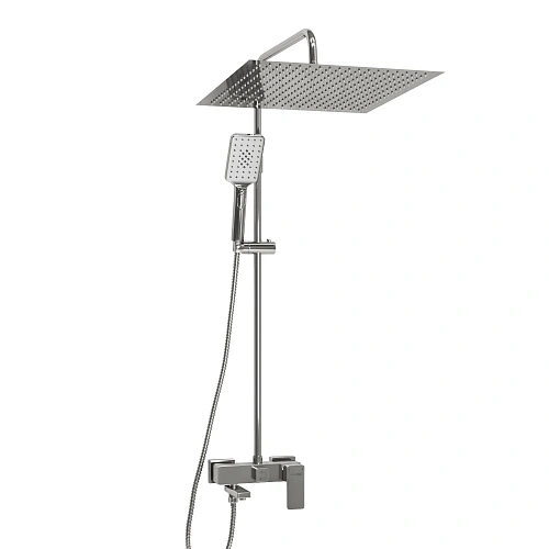 Душевая система WasserKRAFT A177.119.126.010.CH хром Душевая система WasserKRAFT A177.119.126.010.CH хром