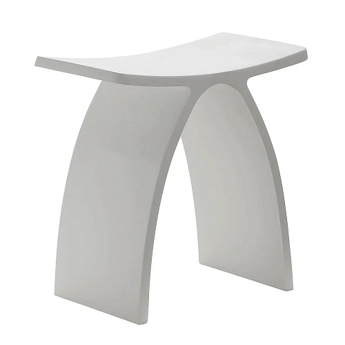 Стул для душа ABBER Stein AS1639 белый матовый Стул для душа ABBER Stein AS1639 белый матовый