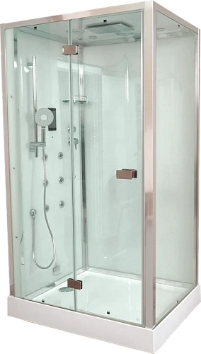 Душевая кабина Timo Premium PURO (90x120x220) H-511R-T-CH/C стульчик прозрачный Душевая кабина Timo Premium PURO (90x120x220) H-511R-T-CH/C стульчик прозрачный