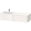 Картинка анонса товара «тумба под раковину duravit happy d.2 plus hp4954l2222 подвесная 160 см белая»