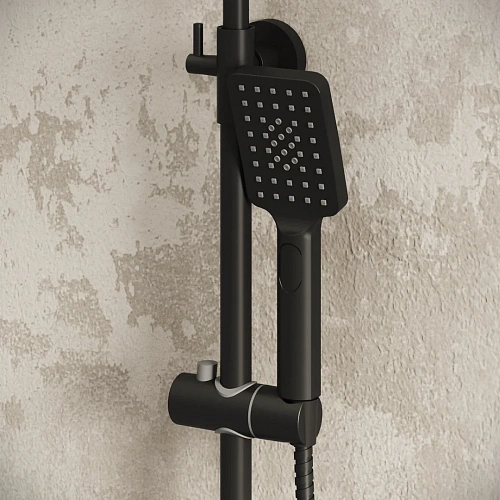 Душевая система GROSSMAN Cosmo 500.K35.02.210 черный матовый Душевая система GROSSMAN Cosmo 500.K35.02.210 черный матовый