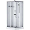Душевая кабина AM.PM X-Joy W94C-403-090MT 90x90, профиль хром матовый, стекло прозрачное Душевая кабина AM.PM X-Joy W94C-403-090MT 90x90, профиль хром матовый, стекло прозрачное
