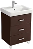 Тумба под раковину Aquaton Америна 60 М темно-коричневая 1A168901AM430 Тумба под раковину Aquaton Америна 60 М темно-коричневая 1A168901AM430