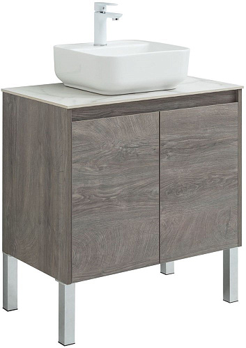 Тумба под раковину Aquanet Nova Lite 75 дуб рошелье (2 дверцы) 00298851 Тумба под раковину Aquanet Nova Lite 75 дуб рошелье (2 дверцы) 00298851