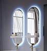 Картинка анонса товара «зеркало cezares с led подсветкой 45095 45x110x3»