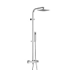 Душевая система EXCELLENT Rain Termo Square ARAC.SY.108CR хром термостатическая
