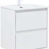 Тумба под раковину Aquanet Милан 60 белый глянец 00336367 подвесная Тумба под раковину Aquanet Милан 60 белый глянец 00336367 подвесная