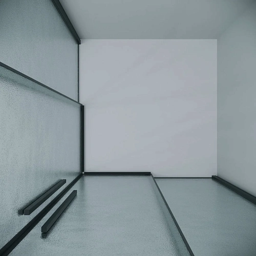 Душевая дверь GROSSMAN 1/2.К33.01.11.21.02 Galaxy (110x195) черный матовый, стекло шиншилла Душевая дверь GROSSMAN 1/2.К33.01.11.21.02 Galaxy (110x195) черный матовый, стекло шиншилла