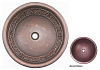 Картинка анонса товара «раковина медная bronze de luxe r301, цвет - desert rose (пустынная роза), 42 х 42 х 15 см r301_desert_rose»