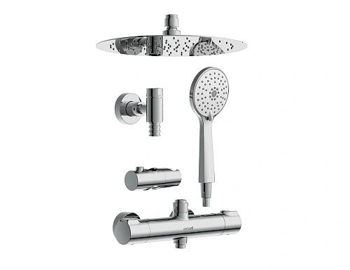 Душевая система Cersanit ODRA с термостатом A63069 Душевая система Cersanit ODRA с термостатом A63069