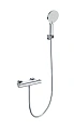 Смеситель для душа Wonzon & Woghand с термостатом, хром (WW-B2003-A-CR) Смеситель для душа Wonzon & Woghand с термостатом, хром (WW-B2003-A-CR)