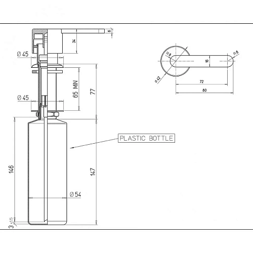Мыльница Paini Lady 89CR021VR Мыльница Paini Lady 89CR021VR