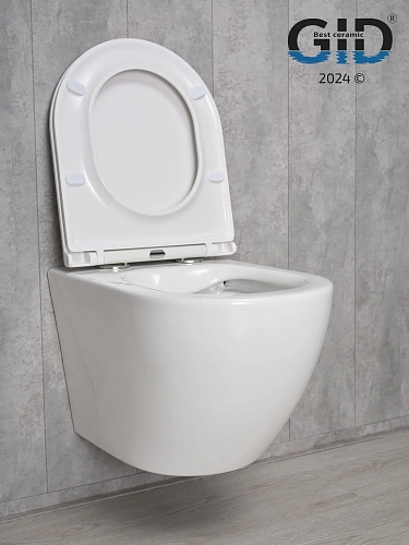 Унитаз подвесной Gid Tr2122 62234Y белый 51x36x36 с крышкой микролифт Унитаз подвесной Gid Tr2122 62234Y белый 51x36x36 с крышкой микролифт