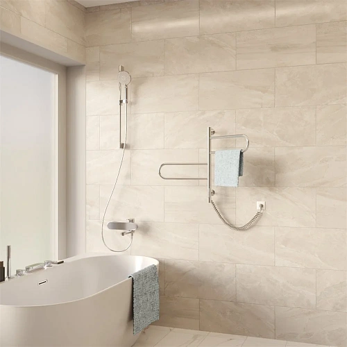 Полотенцесушитель электрический Vincea VTD-1R1CE 44x60 хром, таймер Полотенцесушитель электрический Vincea VTD-1R1CE 44x60 хром, таймер