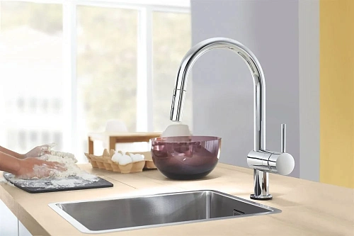 Смеситель для кухни GROHE Minta Touch сенсорный, хром (31358002) Смеситель для кухни GROHE Minta Touch сенсорный, хром (31358002)