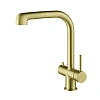 Смеситель для кухни Timo Saona 2346/17FL с подключением фильтра и выдвижной лейкой золото матовое Смеситель для кухни Timo Saona 2346/17FL с подключением фильтра и выдвижной лейкой золото матовое
