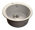 Кухонная мойка GranFest Rondo R-480 сер серый Кухонная мойка GranFest Rondo R-480 сер серый