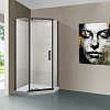 Душевой уголок Vincea Stresa VSP-1S100CLGM, 1000x1000, вороненая сталь, стекло прозрачное Душевой уголок Vincea Stresa VSP-1S100CLGM, 1000x1000, вороненая сталь, стекло прозрачное