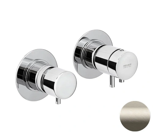 Смеситель для душа Remer X Style XT96D3XV термостатический, сталь Смеситель для душа Remer X Style XT96D3XV термостатический, сталь