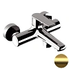 Смеситель для ванны Remer Vanity V05BG, золото брашированное