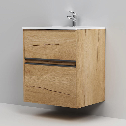 Тумба под раковину AM.PM Sense M7BFUX0602OF универсальная, 60 см, светлое дерево Тумба под раковину AM.PM Sense M7BFUX0602OF универсальная, 60 см, светлое дерево