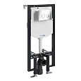 Инсталляция для унитаза WasserKRAFT Vils 56TLT.010.ME.CH01 с клавишей смыва хром Инсталляция для унитаза WasserKRAFT Vils 56TLT.010.ME.CH01 с клавишей смыва хром