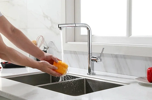 Смеситель для кухни Paulmark Neo хром Ne214419-CR Смеситель для кухни Paulmark Neo хром Ne214419-CR