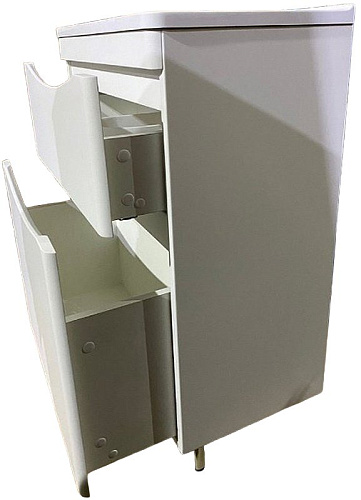 Тумба под раковину Style Line Бергамо мини 70 люкс PLUS белый СС-00002310 Тумба под раковину Style Line Бергамо мини 70 люкс PLUS белый СС-00002310