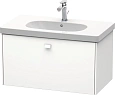 Тумба под раковину Duravit Brioso BR404601818 подвесная 82 см белая Тумба под раковину Duravit Brioso BR404601818 подвесная 82 см белая